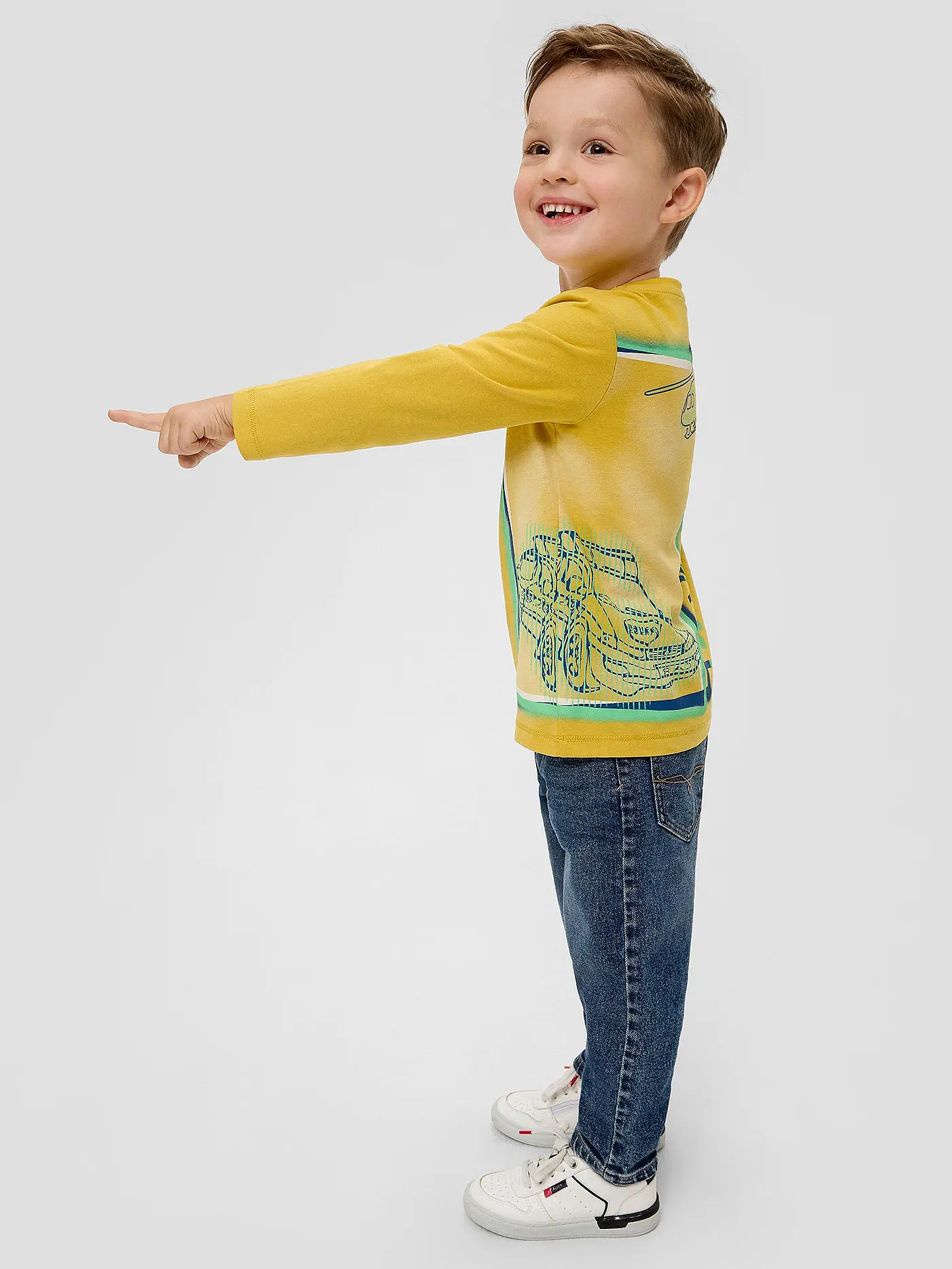 S.OLIVER | Jungen Langarmshirt | gelb